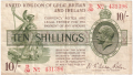 Treasury 10 Shillings, from 1919